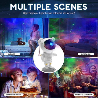 Нощен проектор с галактически ефект и LED светлина🎈🆘 50 % Запазете